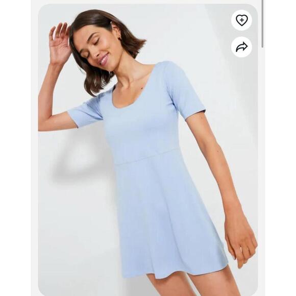 Tuckernuck TNUCK SPORT Light Blue Step In Rosemary Sport Dress NWT Extra Small - Picture 1 of 5